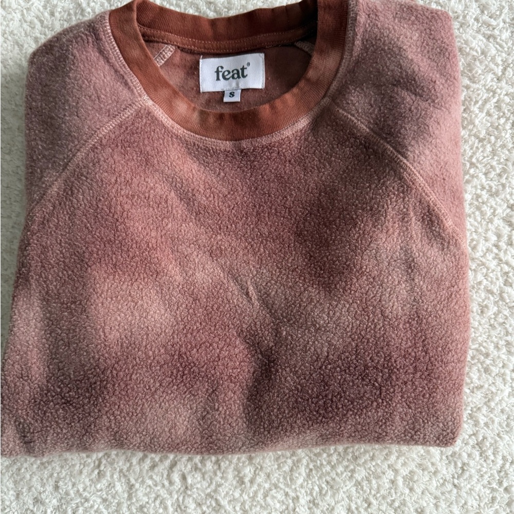Feat Cozy Fleece Sweatshirt - Pink